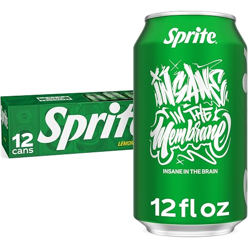 Sprite, 12 fl oz, 12 Pack | Fridge pack, naturally flavored soft drink, carbonated