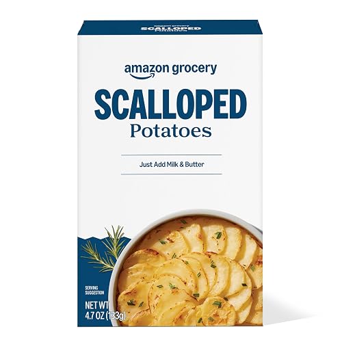 Amazon Grocery, Scalloped Potatoes, 4.7 Oz (Previously Amazon Fresh, Packaging May Vary)