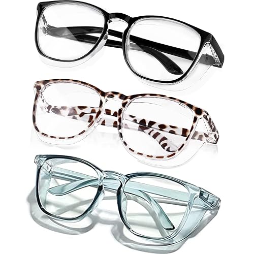 SQIMZAR Safety Glasses Goggles For Women Nurses Protective Eyewear,Anti Fog Safety Goggles
