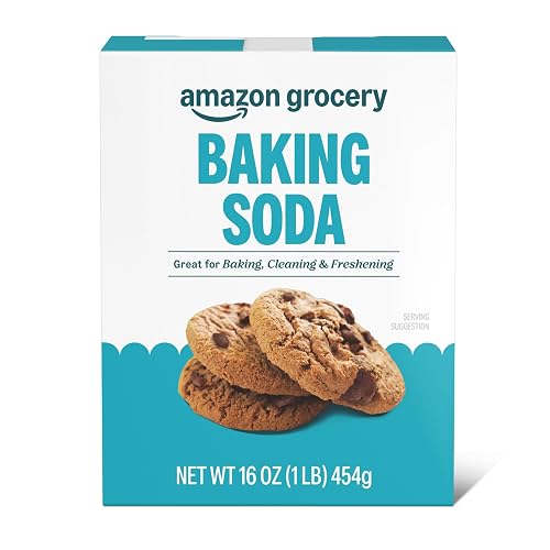 Amazon Grocery, Baking Soda for Baking and Freshening, 16 Oz