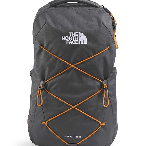 The North Face Jester Everyday Laptop Backpack, Gy/Dust Org, OSFA | Commuter Daypack, Water Repellent, Laptop Sleeve