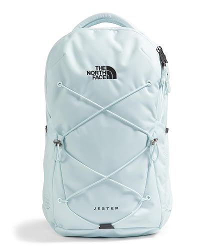 The North Face Women's Jester Everyday Backpack, Ice Bl/Blk, OSFA | Commuter Travel Bag, Laptop Sleeve, Water-Repellent