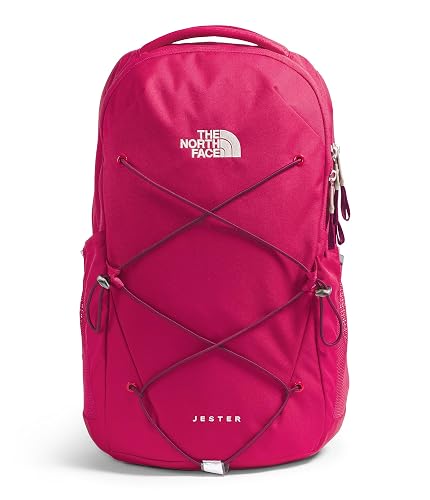 The North Face Women's Jester Everyday Backpack, Lali Guran/Rhododndron, OS | Commuter Travel Bag, Laptop Sleeve, Water-Repellent