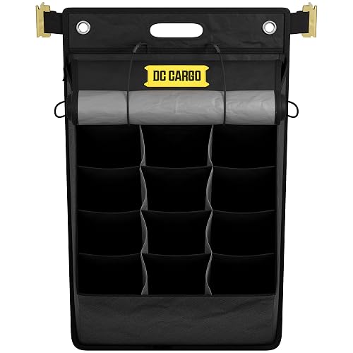 DC Cargo Mall E Track Tool Holder (19" x 33") – Hanging Organizer with Large Capacity – Compact E Track Accessories for Enclosed Trailers