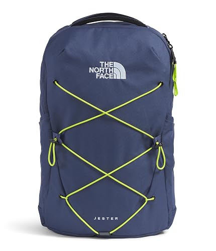 The North Face Jester Everyday Laptop Backpack, Lunar Bl/Fizz Lime, OSFA | Commuter Daypack, Water Repellent, Laptop Sleeve