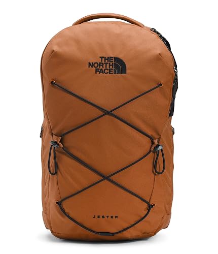The North Face Jester Everyday Laptop Backpack, Leather Brwn/Blk-NPF, OSFA | Commuter Daypack, Water Repellent, Laptop Sleeve