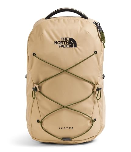 The North Face Jester Everyday Laptop Pack, Khaki Stone/Forest Olv, OSFA | Commuter Daypack, Water Repellent, Laptop Sleeve