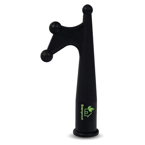 EVERSPROUT Telescoping Boat Hook | Floats, Scratch-Resistant, Sturdy Design | Durable & Lightweight, 3-Stage Anodized Aluminum Pole | Threaded End for Boating Accessories