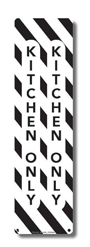 Broom Label, Kitchen, 12" x 3.25" Individual
