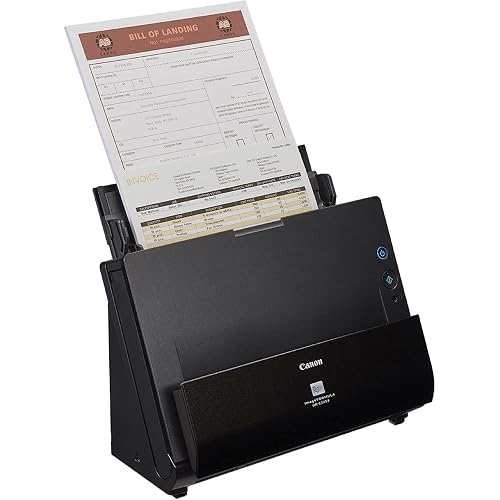 Canon imageFORMULA DR-C225 II Office Document Scanner | Auto Document Feeder, Duplex Scanning, 3 Year Limited Warranty