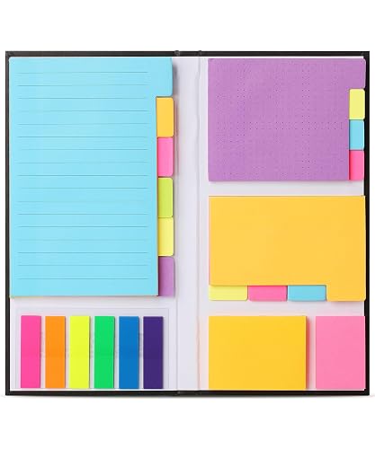 Mr. Pen- Sticky Notes Set, 410 Pack, Ruled, Dotted & Blank Notes | with 150 Index Tabs, Divider Sticky Pads for Bible Study, Office, School, Planning