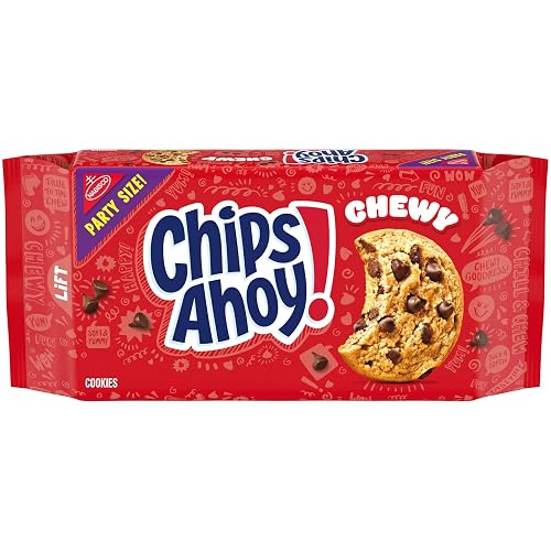 CHIPS AHOY! Chewy Chocolate Chip Cookies, Party Size, 26 oz | Certified Kosher