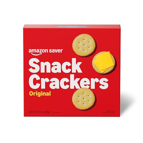 Amazon Saver, Original Snack Crackers, 13.7 Oz