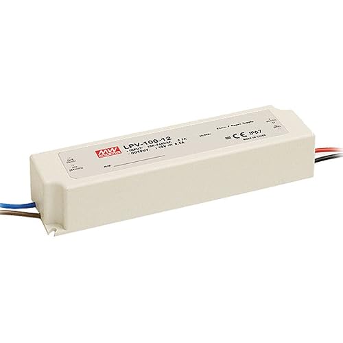 Mean Well LPV-100-24 Enclosed Switching LED Power Supply 24V 4.2 Amp