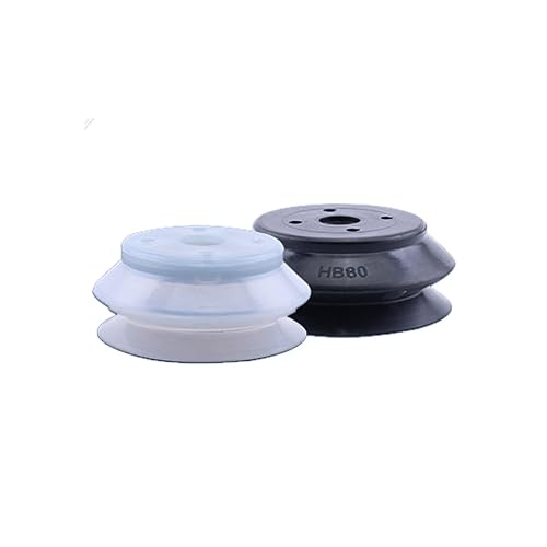 SMC ZP-HB Heavy Duty Silicone Vacuum Suction Cup 32-125mm 2-Pack | Strong adhesion silicone sucker for pneumatic manipulators. , 32-125mm diameter, 2pcs pack.(ZP-32HBS)