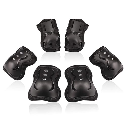 Kids/Youth Knee Pad Elbow Pads Guards Protective Gear Set for Roller Skates Cycling BMX Bike Skateboard Inline Skatings Scooter Riding Sports
