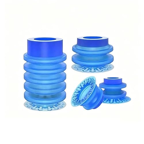 ZP3P 20-50JT2SF/5SF Multi-Stage Bellows Silicone Vacuum Sucker | Multi-stage bellows design, silicone grip, reliable thin film & plastic bag handling.(ZP3P-20JT2SF)