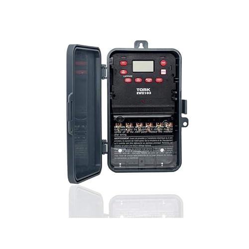 NSI EWZ Series Multipurpose Control Astronomic 7 Day Time Switch, 120-277 | 120-277 VAC Input Supply; 1 Channel; DPST Output Dry Contact