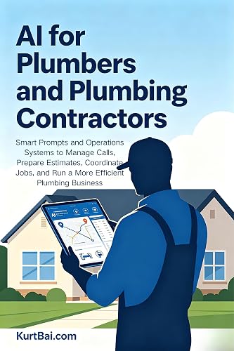 AI for Plumbers and Plumbing Contractors: Smart Prompts and Operations Systems to Manage Calls, Prepare Estimates, Coordinate Jobs, and Run a More Efficient ... (AI for Trade Business Owners Book 2)
