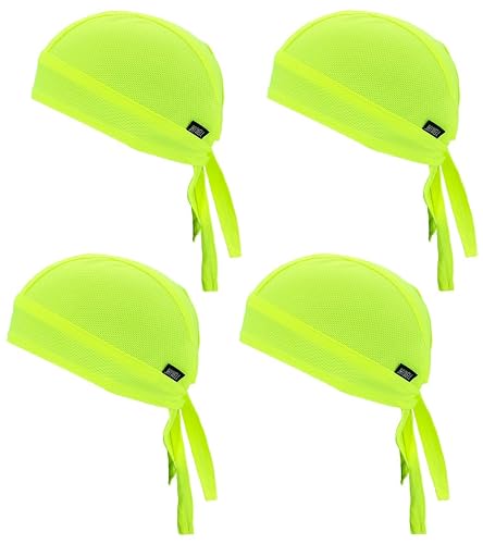 Cooling Do Rags Sweat Wicking Skull Caps Doo Rags Large Motorcycle Dew Rag Head Wrap Bandana Hats Liners for Men and Women