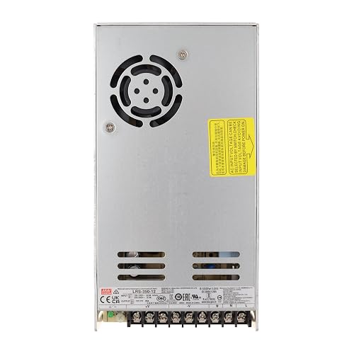MEAN WELL LRS-350-12 Switching Power Supply 348W 12V 29Amp Single Output (LRS Series 350W 12V) for LED Project