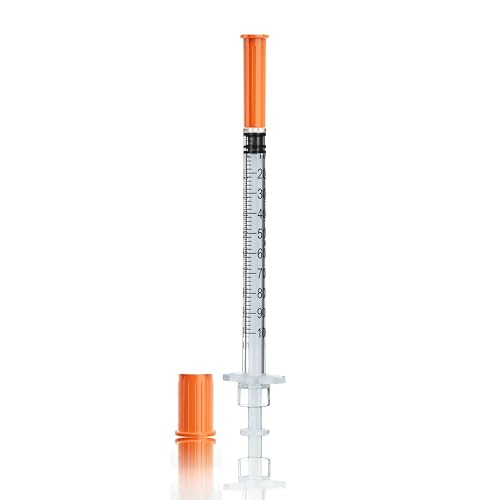 U-100 31G 1ml/cc 5/16" (8mm) Box of 100 | Individually packaged,Translucent walls,Clear markings