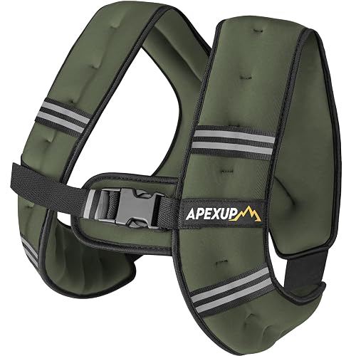 APEXUP Weighted Vest Men Women, Weight Vest for Women Workout Equipment for Strength Training Running