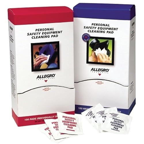 Allegro Industries 3001 Alcohol Free Towelettes, 5" x 8" (Pack of 100)