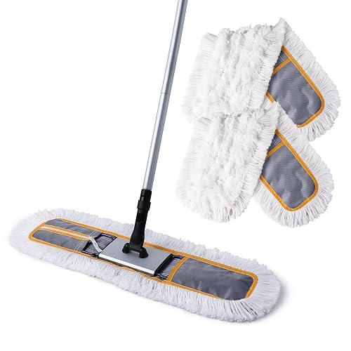24" Lightweight Commercial Dust Mop for Hardwood & Tile Floors