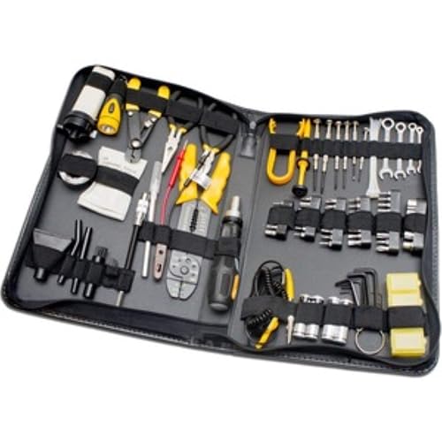 Syba SY-ACC65053 100 Piece Computer Technician Tool Kit for Repairing, Wiring, Cleaning, and Testing