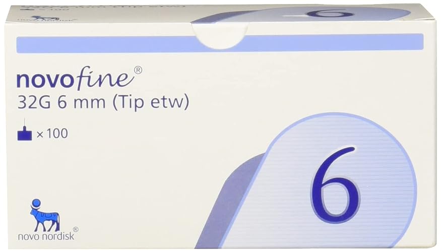 Novofine Needle 0.25 x 6 mm 32 g C100, Pack of 1