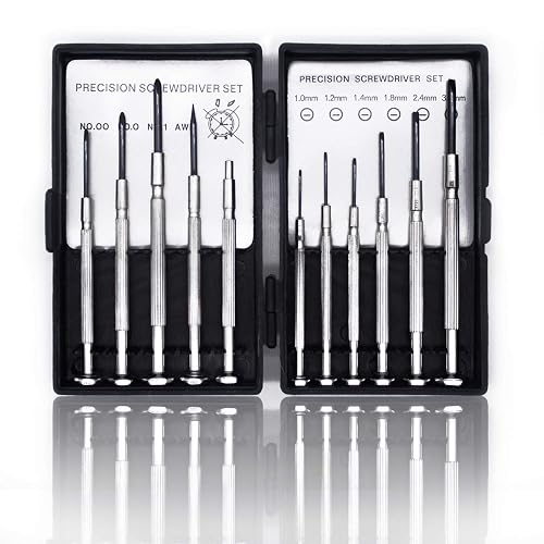 11PCS Mini Precision Screwdriver Set, Small Screwdriver Set for Electronics, Toys, Computer, Watch Repair