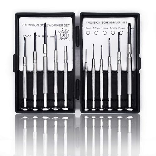 11PCS Mini Precision Screwdriver Set, Small Screwdriver Set for Electronics, Toys, Computer, Watch Repair
