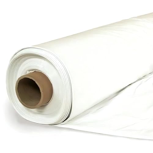 Farm Plastic Supply - Polyethylene Plastic Shrink Wrap - 7 mil (14' x 100') - Boat Shrink Film for use with Heat Gun, Industrial Shrink Wrap, Shrink Wrap Plastic Sheeting for Protection and Storage