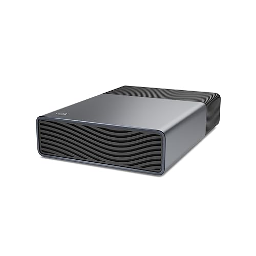 Seagate One Touch 8TB External Hard Drive Desktop HDD - USB-C Compatible with Most Windows and macOS, Rescue Recovery (STNB8000400)