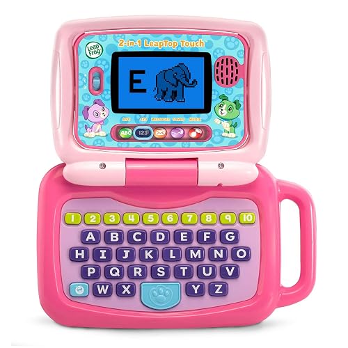 LeapFrog 2-in-1 LeapTop Touch (Frustration Free Packaging), Pink
