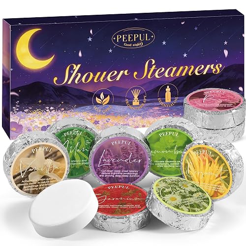Shower Steamers Aromatherapy Birthday Gifts for Women - 10 Pack,Gifts for Wife Mothers Daughter Sister Stress Relief & Deep Relaxation Self Care Home Spa Essential