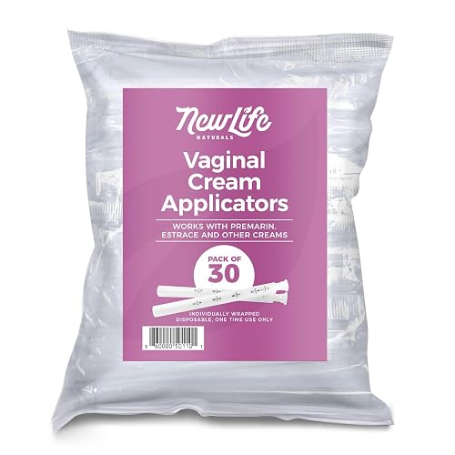 NewLife Naturals Disposable Vaginal Suppository Applicators 30 Pack | For Boric Acid, Size 0 & 00 Capsules, Pills & Tablets – Individually Wrapped Disposable Applicators for Women – Made in USA