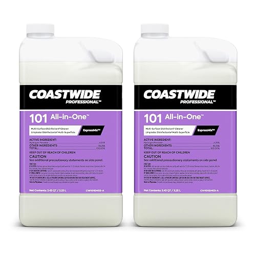 COASTWIDE Professional Disinfectant All-In-One Concentrate for ExpressMix, 2/Carton