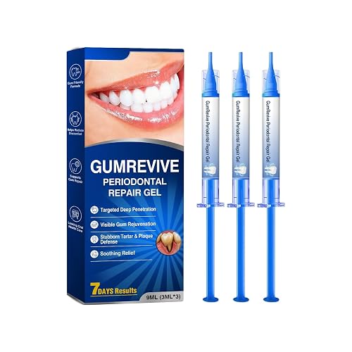 taakcc Periodontal Repair Gel,Professional Teeth Restoration Gel,Gum Repair Dental Gels,Protect Gums and Freshen Breat,Gentle Daily Mouth Care(1Set) (Blue, A)