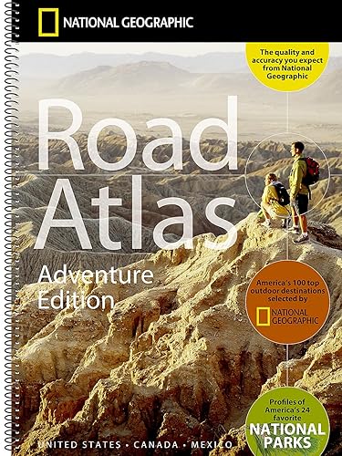 National Geographic Road Atlas 2027: Adventure Edition [United States, Canada, Mexico]