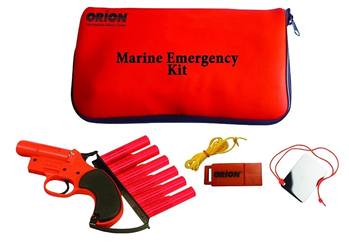 Orion Safety 572, Coastal Alerter Kit with Whistle, Signal Mirror, Case