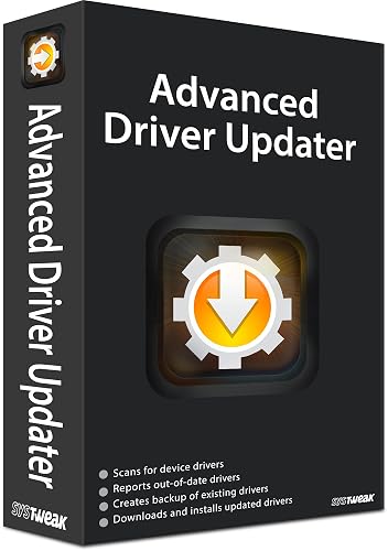 Advanced Driver Updater - Get the Latest Device Drivers for your PC | 100% Genuine Drivers | Get Improved System Performance | 1 PC 1 Year | (License Key Via Postal Service-No Backup CD)