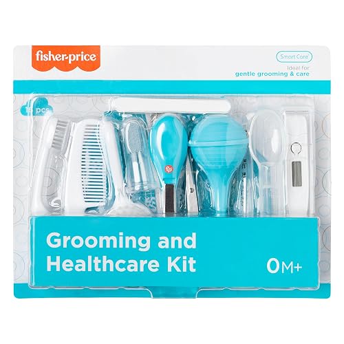 Smart Care Baby 16-Piece Baby Grooming & Healthcare Set - with Carrying Case