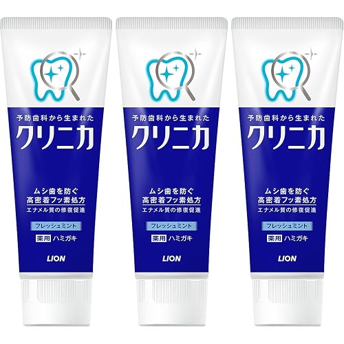 Japan Health and Personal Care - Clinica Lion fresh mint Vertical 130g 3-pack [quasi-drugs]AF27