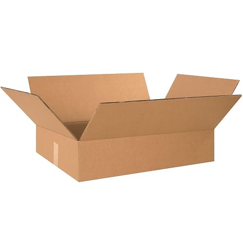 BOX USA Heavy-Duty Double Wall Shipping Boxes, 24x18x6, 15-Pack | Heavy-Duty Double Wall Shipping Boxes 24"L x 18"W x 6"H Corrugated Cardboard for Shipping & Packing, 15-Pack