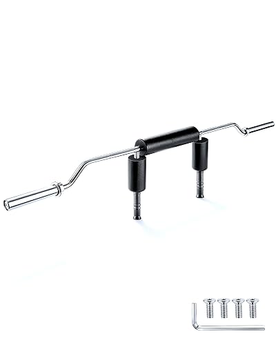 VEVOR Safety Squat Bar, 700 & 1500 LBS, Plus 500 LBS Hex Barbell Trap Bar, Ideal for Squats, Deadlifts, Lunges, Rehab