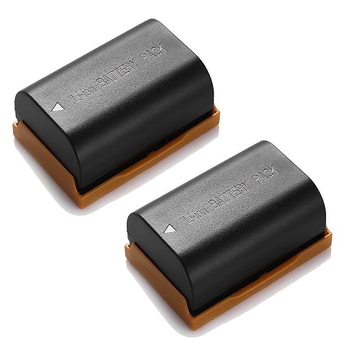 2 Pack LP-E6N LP E6 Battery Compatible with Canon EOS R R5 R6 R7, R5 C | for Canon EOS R6 Mark II, EOS 5D Mark II III IV, 5D SR, 6D Mark II 7D Mark II,6D 7D 90D 80D 70D 60D 60Da, XC10 XC15 Cameras