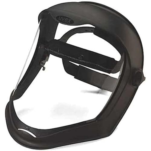 Honeywell Uvex Bionic Face Shield with Clear Polycarbonate Visor and Anti-Fog/Hard Coat (S8510) | Hard Coat