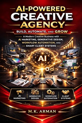 AI-Powered Creative Agency: Build, Automate, and Grow a Modern Creative Business with AI Marketing, Generative Design, Workflow Automation, and Smart Client Systems (Agency Business Series Book 2)
